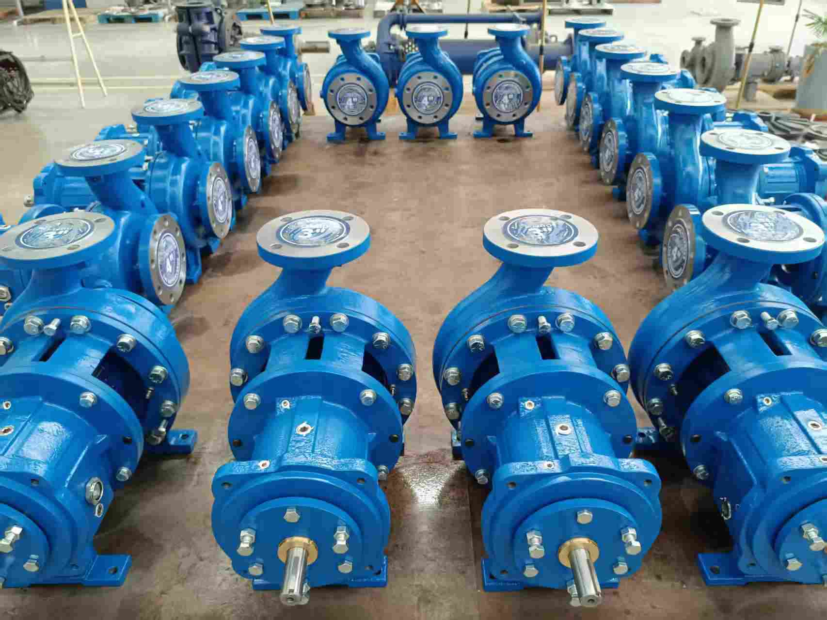 Succesvolle levering en aanstaande verzending van 20 chemische procespompen aan Europese klant